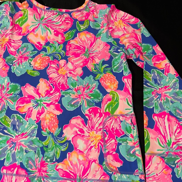 Lilly Pulitzer XL luxletic meryl nylon top new & rare - Picture 2 of 10